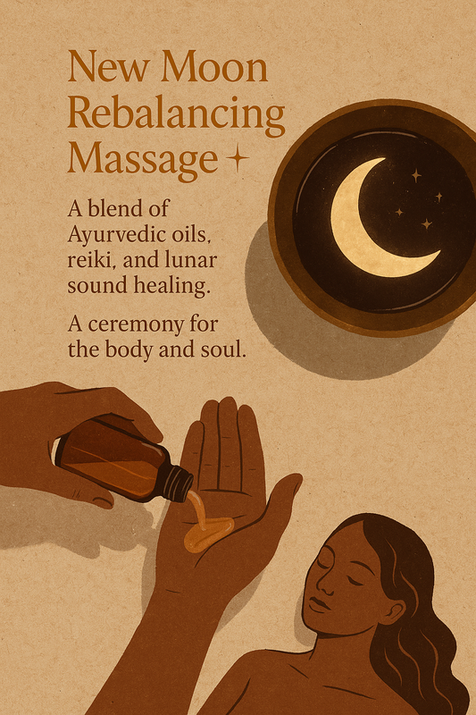 π The Lunar Massage Ritual: A Ceremony of Renewal for Body and Soul