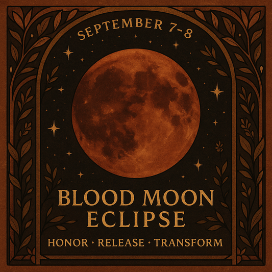 🌕 The Blood Moon Eclipse: A Portal of Release and Renewal