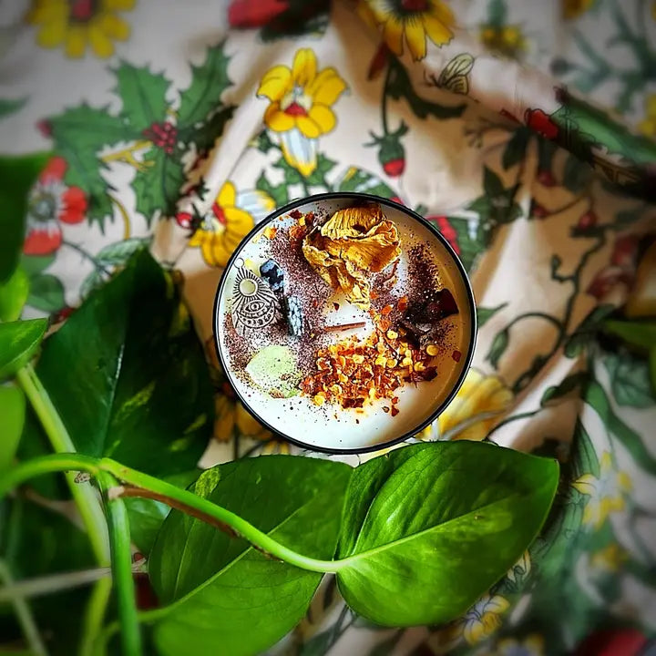 crystal candle protection