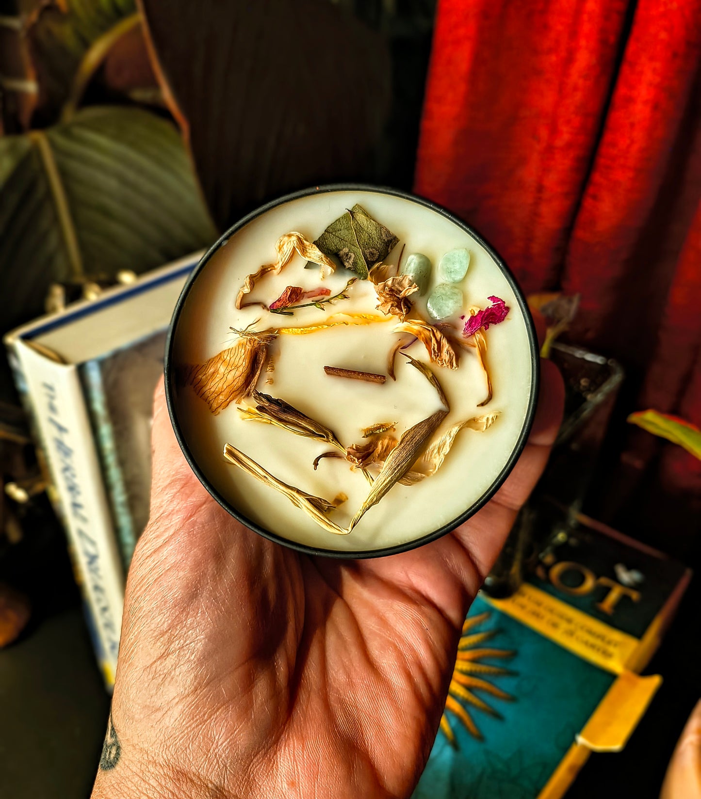 🍁 eternal bloom candle (Marigold/sempasuchitl)