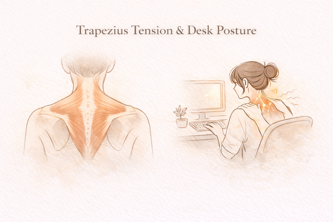 Why Your Trapezius Muscle Never Relaxes — And How Tension Quietly Becomes Chronic