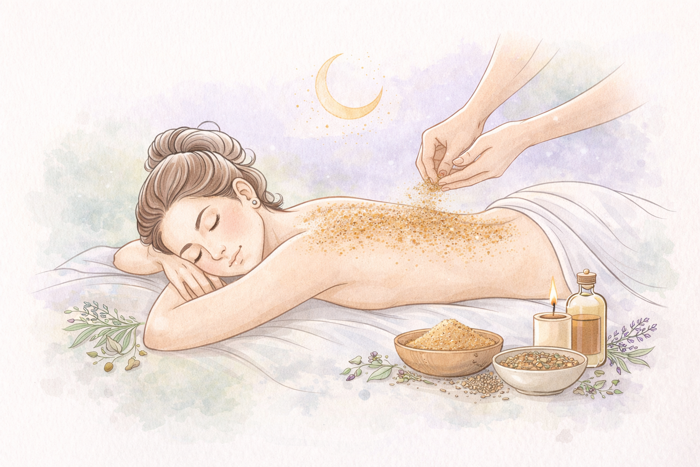 Udvartana — Herbal Lymphatic Drainage Massage