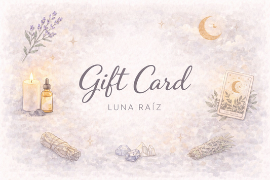 luna raíz gift card