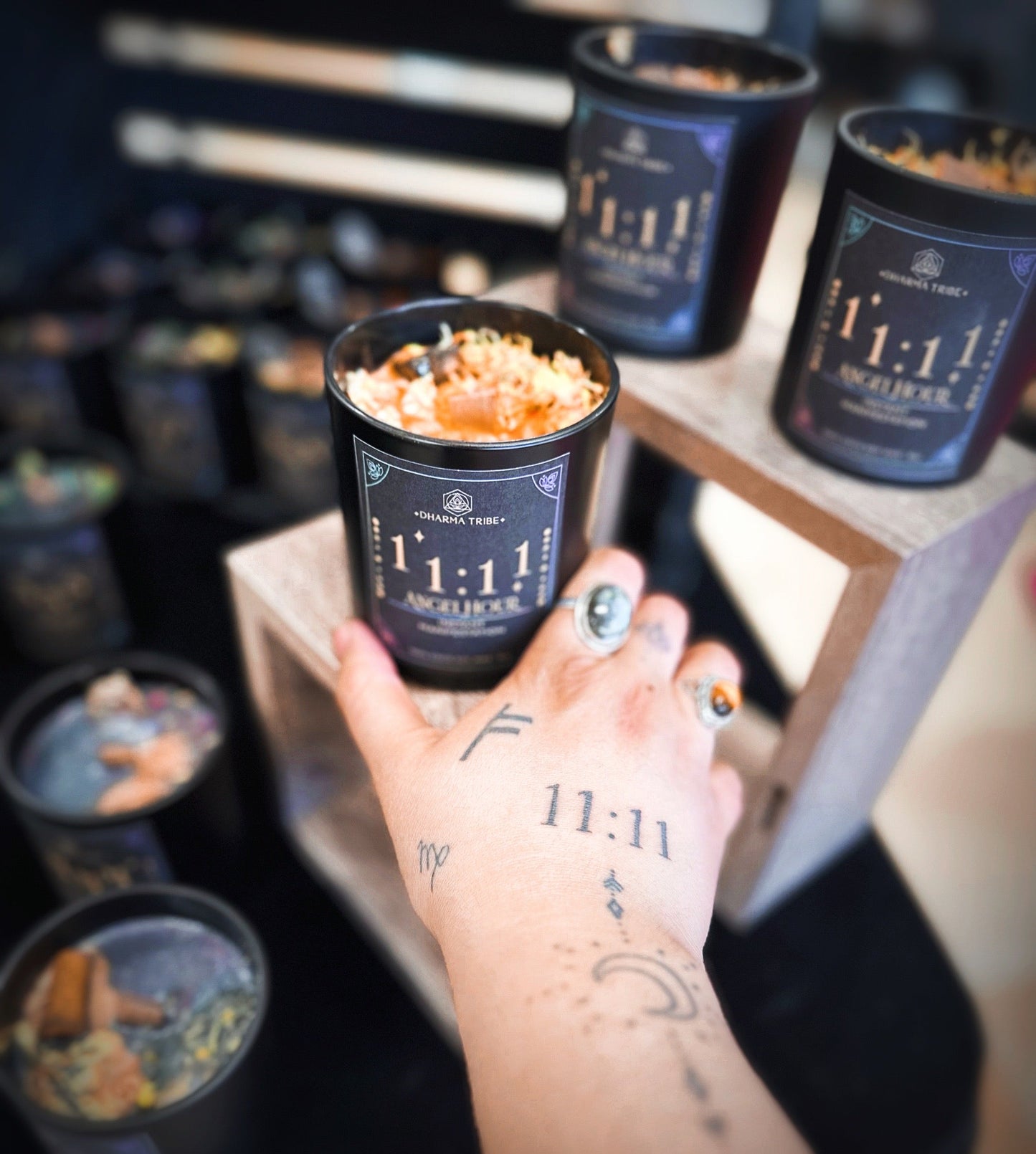 Numerology candle 11:11