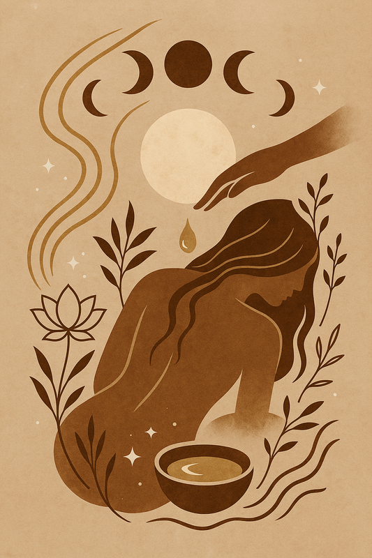Lunar ritual massage