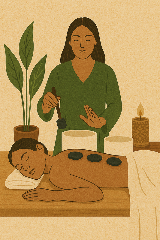 Sound bath and reiki