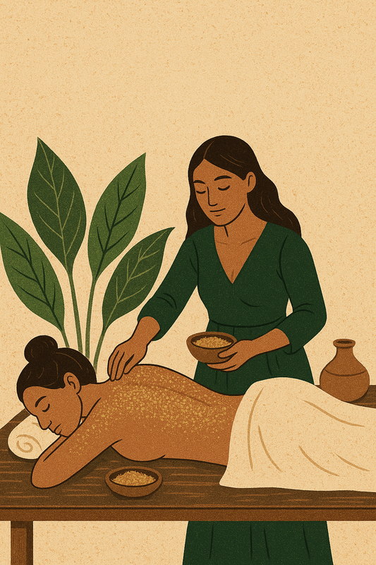 Udvartana massage