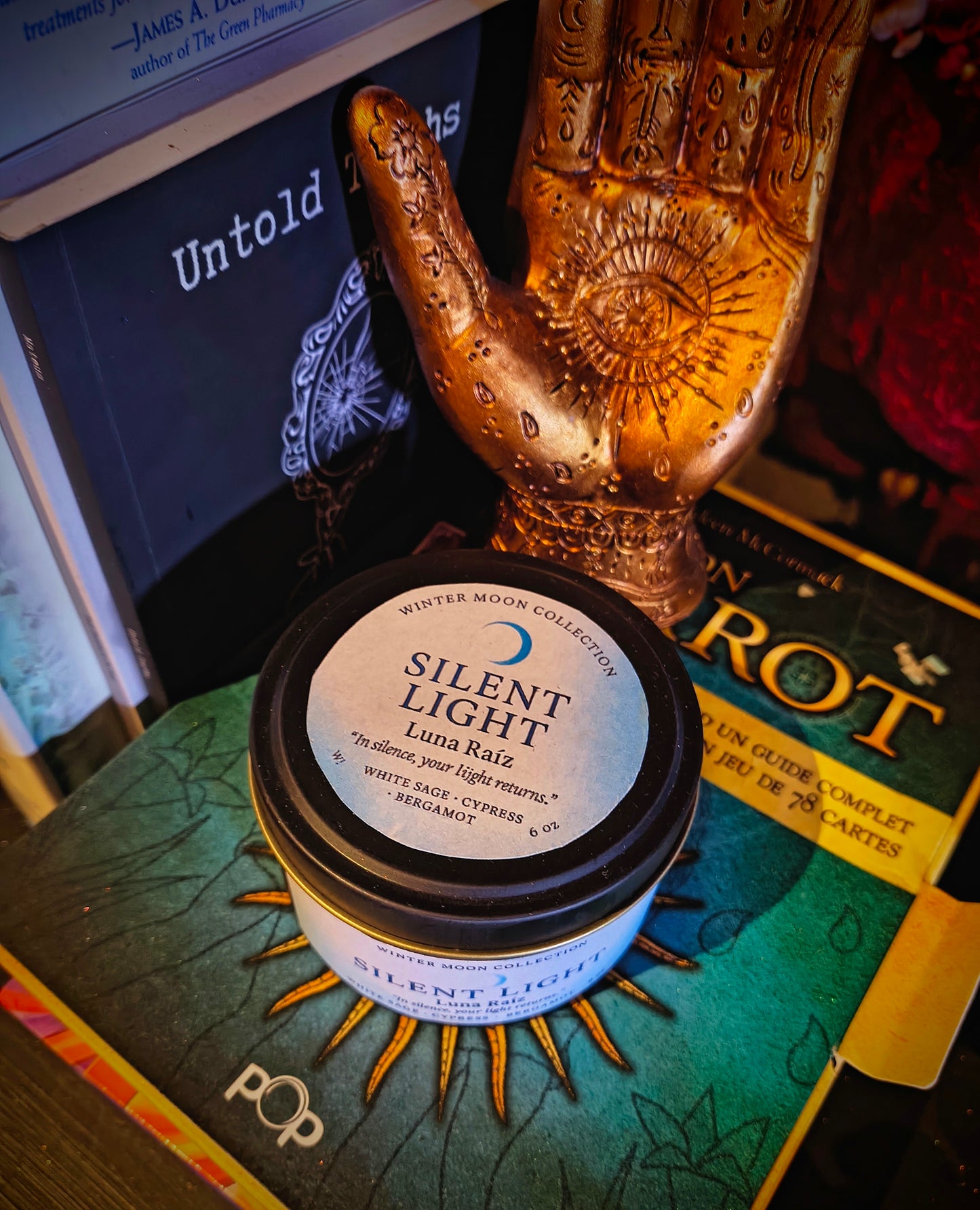 Lunar candle silent light