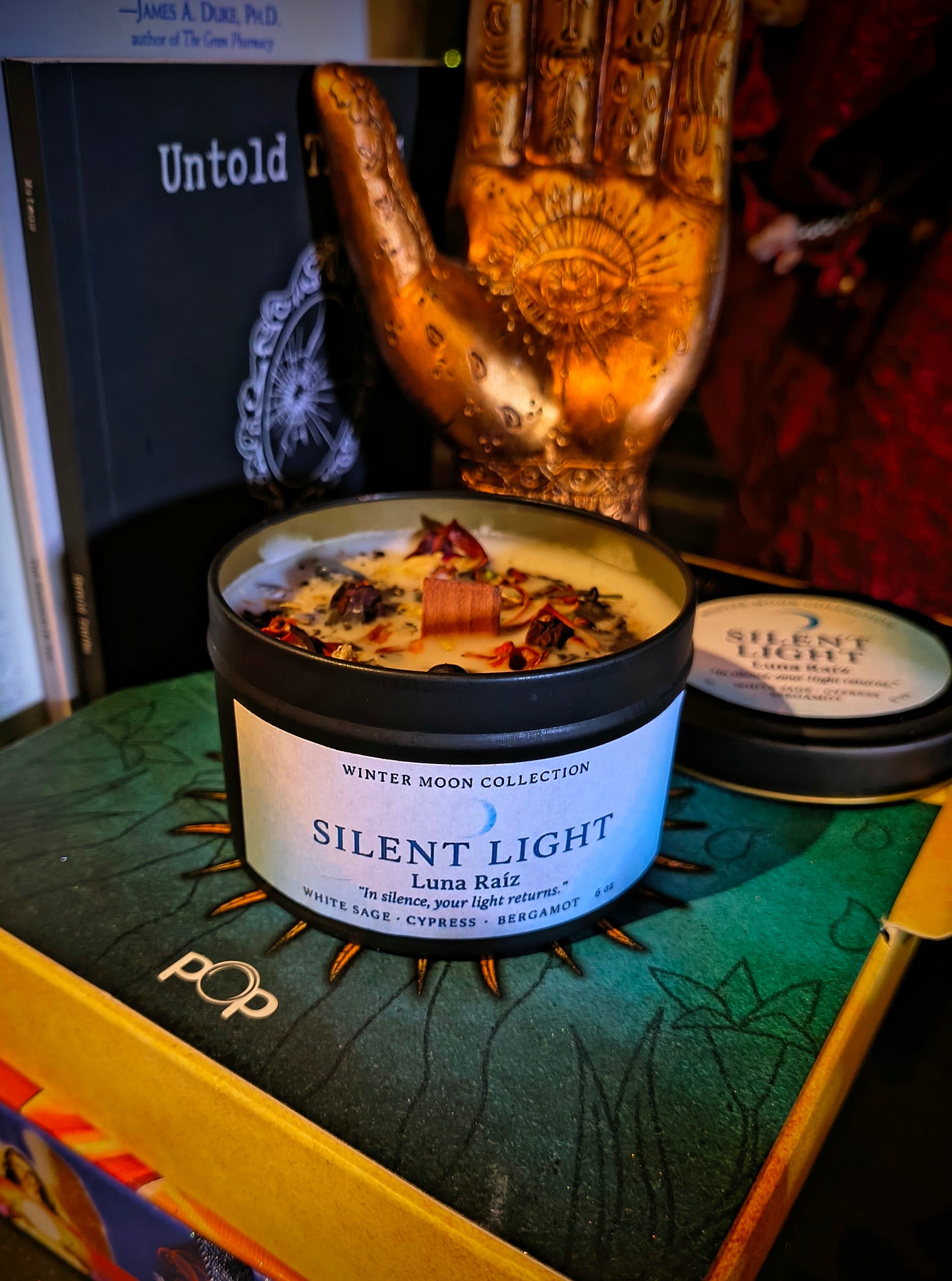 Lunar candle silent light